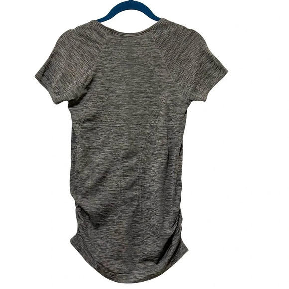 Athleta Short sleeved Shirred top. Size Small - Picture 3 of 8